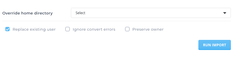 Evolution Menu Customization
